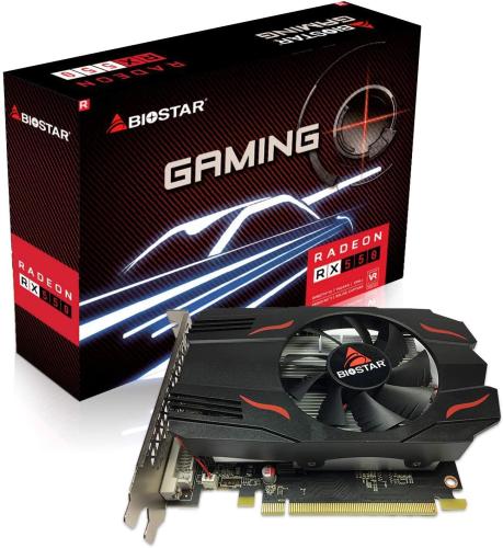 Biostar Radeon RX550 4GB GDDR5 128-Bit DirectX 12 PCI Express Ekran Kartı