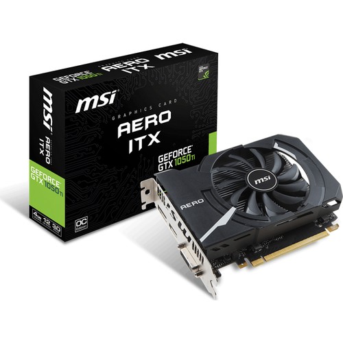 Msı Geforce Gtx1050Ti Aero Itx 4G Ocv1 Gtx10 Ekran Kartı