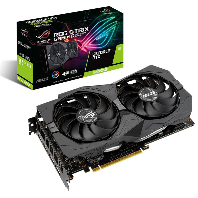 Asus Geforce ROG-STRIX-GTX1650S-4G-GAMING 4GB GDDR6 128bit 12002Mhz 2xHDMI 2xDP Ekran Kartı