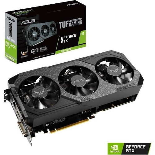 Asus TUF 3 GeForce GTX 1660S Gaming OC 6GB 192Bit GDDR6 DX(12) PCI-E 3.0 (TUF 3-GTX1660S-O6G-GAMING)