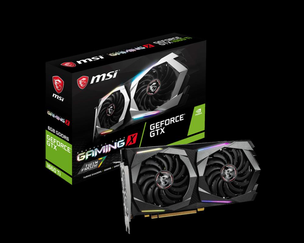 Msı Vga Geforce GTX 1660 Ti Gaming X 6G 6GB GDDR6 1875 MHz 12Gbps 3XDP 1XHDMI Ekran Kartı