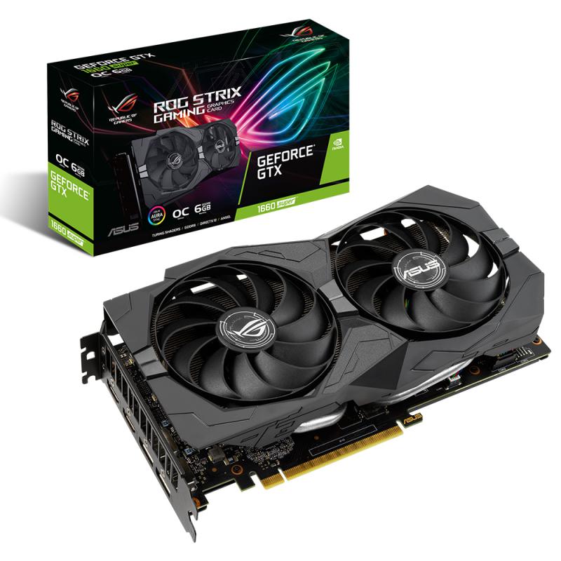 Asus Rog-Strix-GTX1660S-O6G-Gaming 6GB Gddr6 192-bit 14002 MHz Hdmi-Dp Ekran Kartı