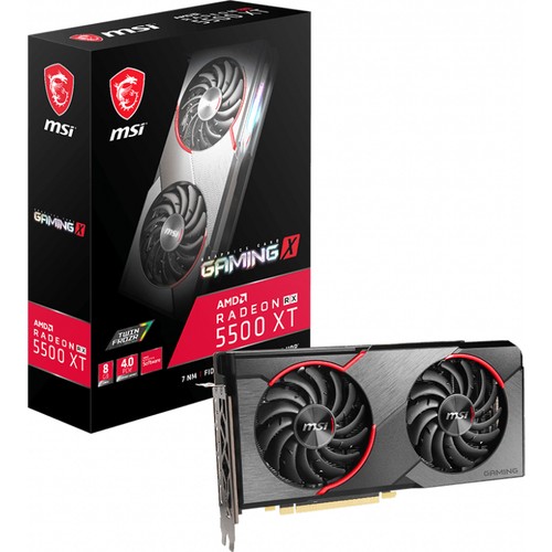 MSI Radeon RX 5500 XT Gaming X 8GB 128Bit GDDR6 PCI-E 4.0 Ekran Kartı