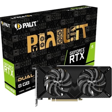 Palit GeForce RTX2060 SUPER DUAL 8GB 256Bit GDDR6 Ekran Kartı