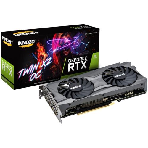 Inno3D RTX3070 Twin x2 OC 8GB 256Bit GDDR6 Ekran Kartı