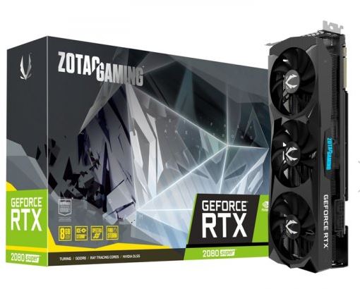 Zotac RTX2080 SUPER Tripple Fan 8G ZT-T20820H-10P Ekran Kartı