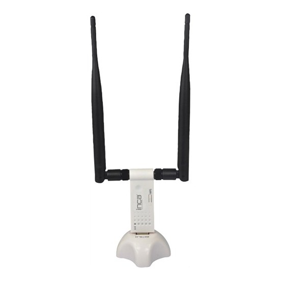 Inca IUWA-300N 300MBPS 10DBİ Çift Anten Wireless Adaptör