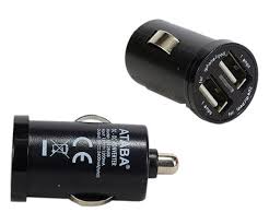 12V oto Çakmak Girişi 5V 2400mA USB  ÇİFT Çıkış