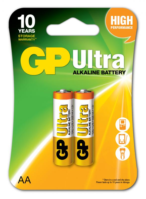 Gp R6 AA Boy Ultra Alkalin Kalem Pil 2’li Paket GP15AU-U2