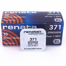 Renata Sr-920Sw 371 10lu Paket Pil