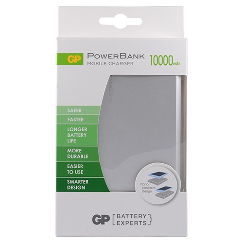 Gp 10.000mAh Gri-Siyah Powerbank Gpfp10Mse-2B1