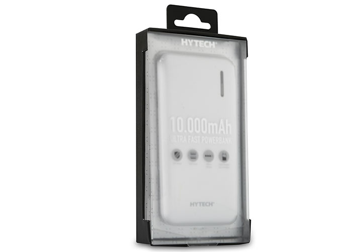 Hytech HP-C11 10000mAh Powerbank 2 Usb Port Beyaz Taşınabilir Pil Şarj Cihazı