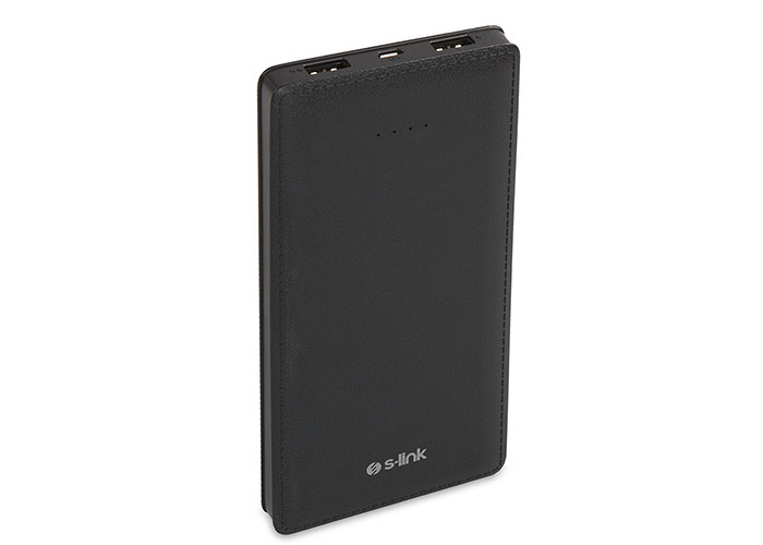 S-link Swapp IP-AR12 12000mah Powerbank Siyah Taşınabilir Pil Şarj Cihazı