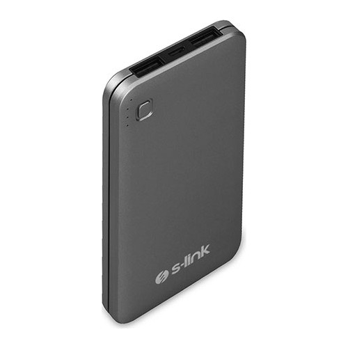 S-link IP-G17 10000mah Powerbank Siyah Taşınabilir Pil Şarj Cihazı