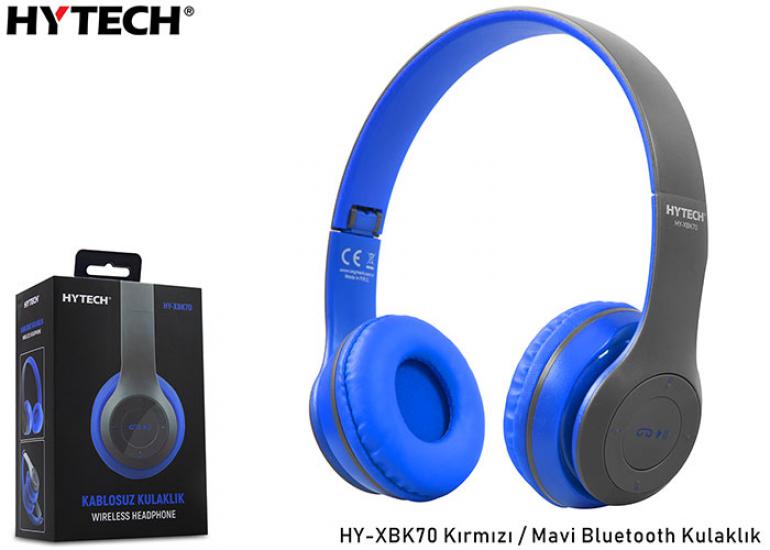 Hytech HY-XBK70 Siyah-Mavi Bluetooth Kulaklık