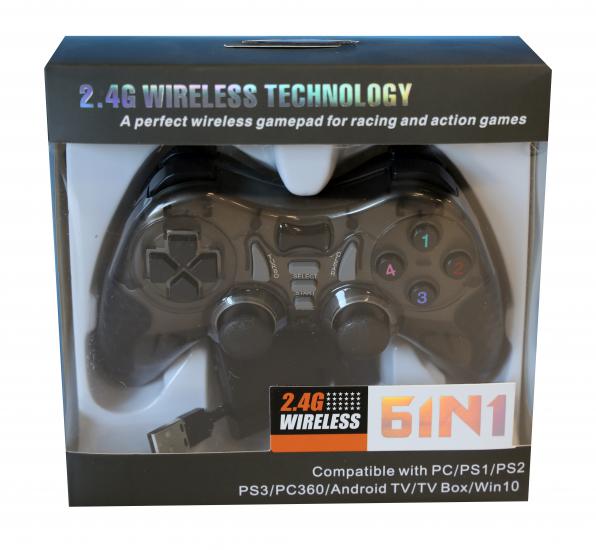 6 IN 1 Gamepad 2.4G Wıreless Technology