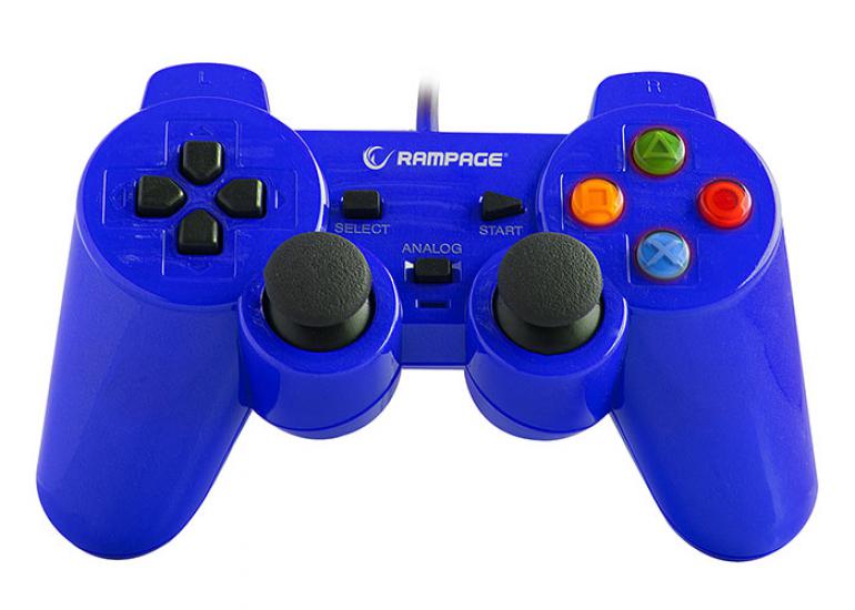 Snopy Rampage SG-R602 Ps3-Pc Mavi USB 1.8m Joypad