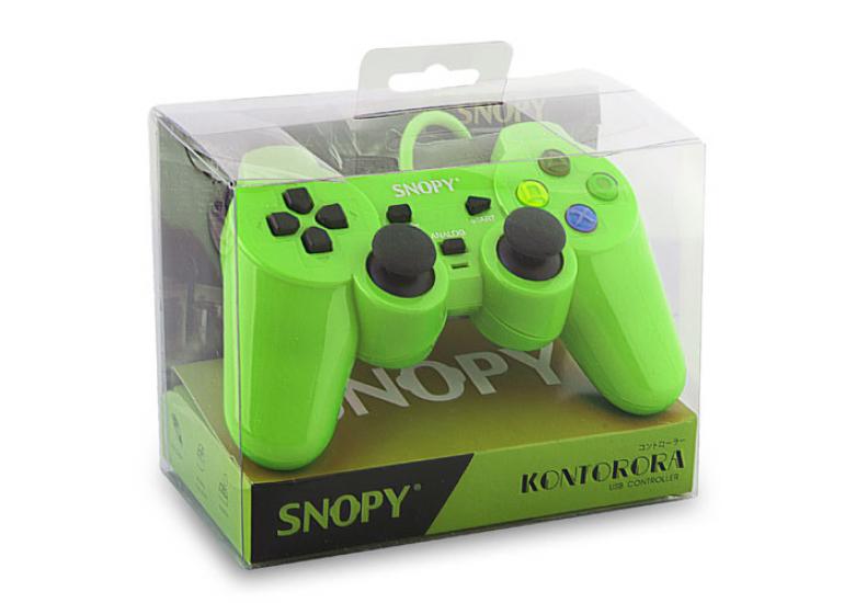 Snopy SG-302 Yeşil USB 1.8m Kablo Joypad