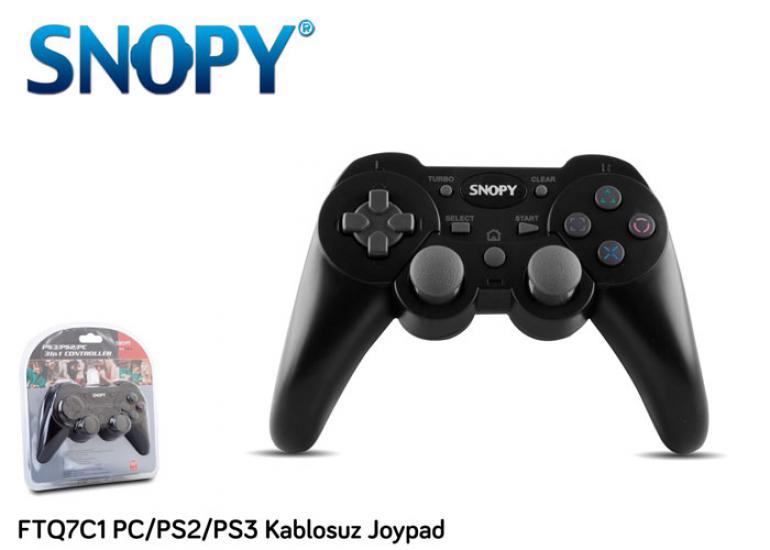 Snopy FTQ7C1 PC-PS2-PS3 Kablosuz Joypad