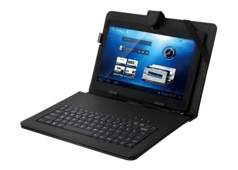 Everest KB-TAB10 Siyah 10’’ Mini Usb Türkçe Q KlavyE Tablet Pc Kılıfı