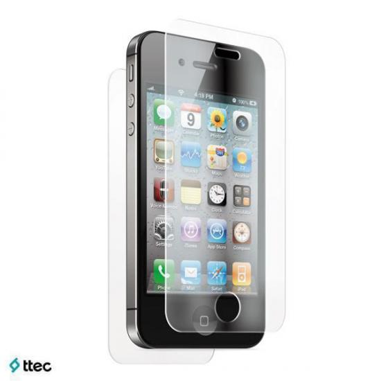 Ttec 2EKDU2009 Iphone 4s (Ön-Arka-Yan) Dayanıklı Ultra Şeffaf Ekran Koruyucu