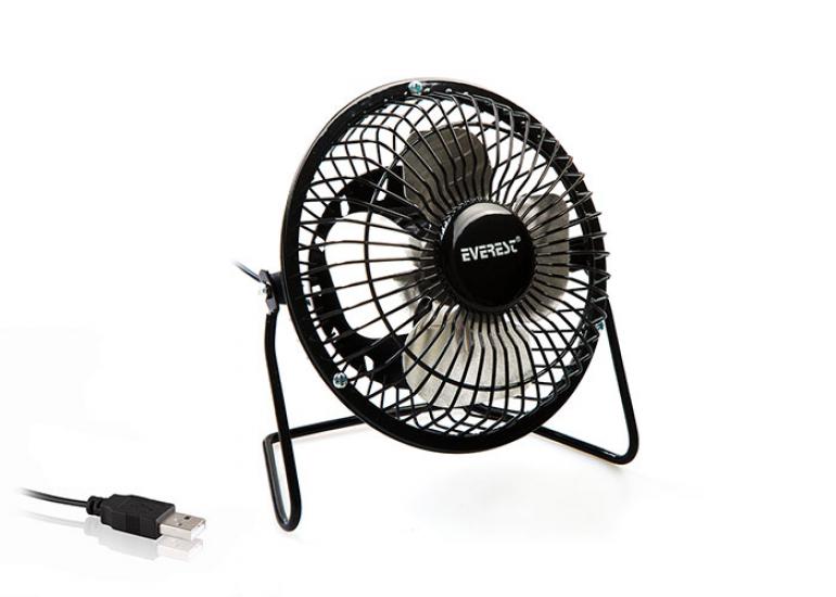 Everest EFN-495 (EFN-482) Masaüstü Metal Usb Fan