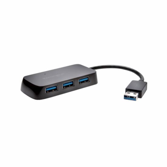 Kensington K33978WW UH4000 USB 3.0 4 Yuvalı Hub Siyah