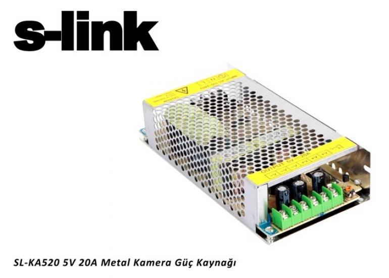 S-link SL-KA520 5V 20A Metal Led Modül Adaptörü