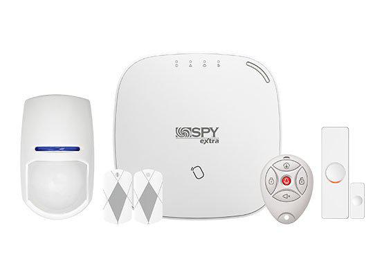 Spy SP-PWA32-KGT DS Kablosuz Alarm Seti  Panel, Manyetik Kontak, Pır Dedektör,Kumanda-2  RFID kart