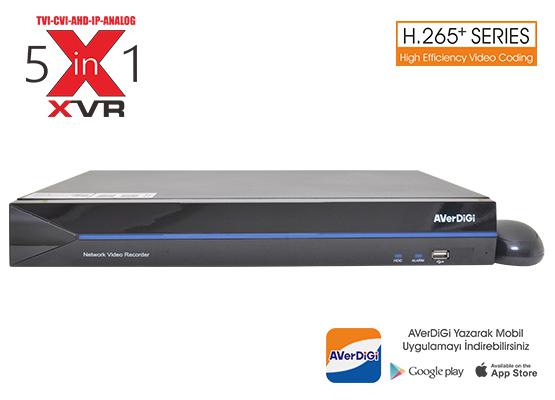 Averdigi Ad-5032XVR 32 Kanal 5Mp Destekli 5M-N XVR H.265 1x6TB Hdmı&Vga&Bnc(Adaptörsüz)