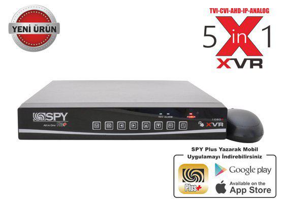 SPY XVR SP-XVR9908-P 8 KANAL 5-IN-1 XVR 1920X1080 HDMI&VGA Kayıt Cihazı