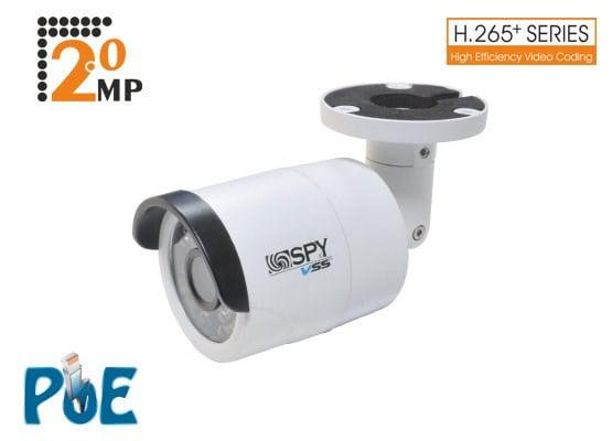 Spy Sp-V522B-FF 2mp 3.6mm Lens 6 Array Led H.265+ Ir Bullet Ip Kamera