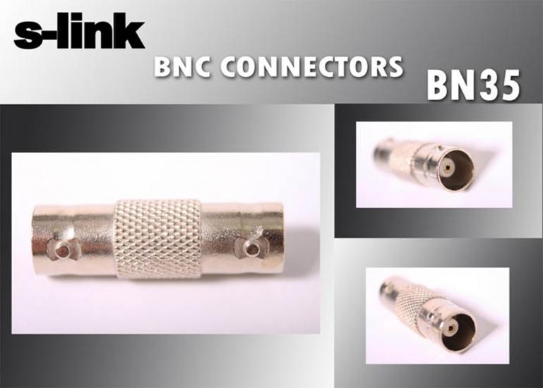 S-link SL-BN35 Bnc m To Rac f Ara 50Lİ Konnektör