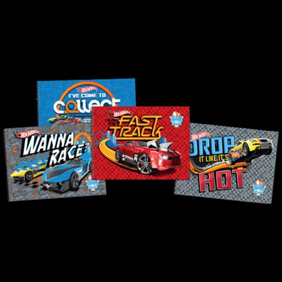 Gıpta Resim Defteri Spiralli 15 YP 25x35 Hot Wheels 5437