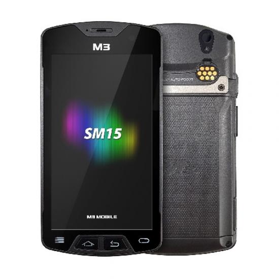 M3 Mobile SM15W Android 7.1 GMS 2D Scanner, Rear 2G-16G, Extended Battery is included and Bullet Pro