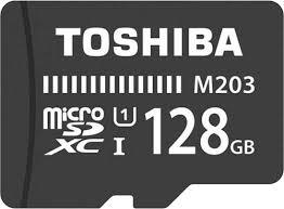 Toshiba M203 128GB SDXC UHS1 Micro SD Kart Class 10 100MB-S