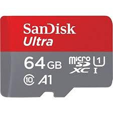 Sandisk SDSQUAR-064G-GN6MN 64GB Micro SD Kart Adaptörsüz