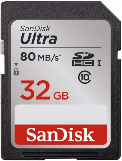 Sandisk SDSQUNS-032G-GN6IN 32Gb Ultra Sd Hafıza Kartı 80 MB-S