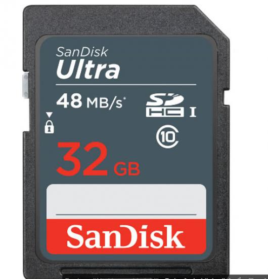 Sandisk SDSDUNB-032G-GN3IN 32GB Ultra SD Kart Class 10 48MB-S