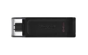 Kingston DT70 64GB USB-C 3.2 Gen 1 Type-C Flash Bellek