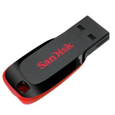 Sandisk SDCZ50-064G-B35 64GB Cruzer Blade 2.0 USB Flash Bellek