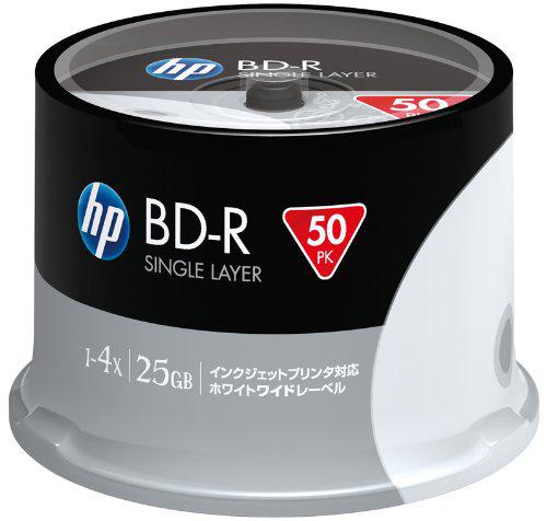 HP BLU-RAY BD-R 6X 25GB 50Lİ CAKE BOX PRINTABLE