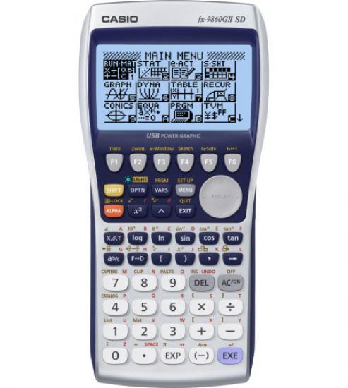 Casio FX-9860GII SD Grafik Çizen Bilimsel Hesap Makinesi