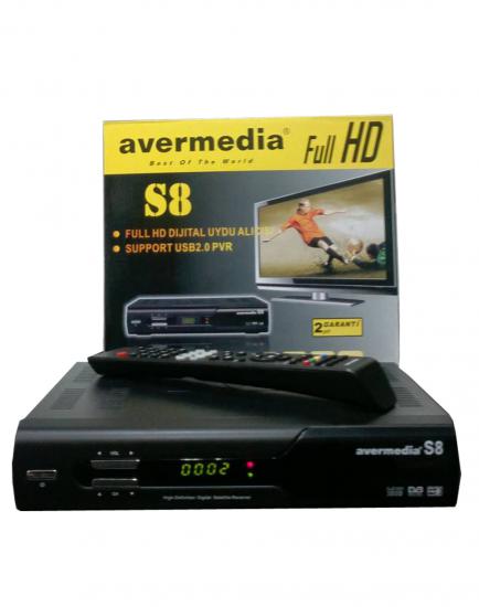 AVERMEDİA S8 HD UYDU ALICISI