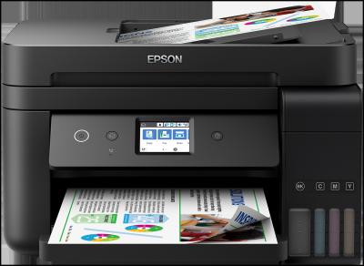 Epson L6190 Yazıcı-Tarayıcı-Fotokopi-Faks Renkli Mürekkep Tanklı Yazıcı WI-FI Ethernet