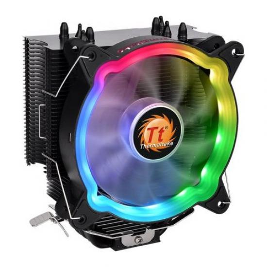 Thermaltake UX200 12cm ARGB Riing Fanlı AMD4-Intel Uyumlu İşlemci Soğutucu (CL-P065-AL12SW-A)