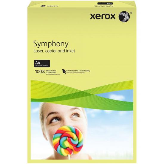 Xerox 3R93969 A4 Symphony Sarı 80gr-500 lü 1 koli= 5 paket