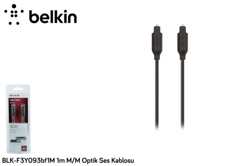 Belkin BLK-F3Y093bf1M 1.8m Mini Optik Çevirici + Optik Ses Kablosu