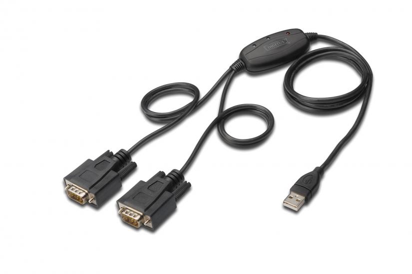 Dıgıtus da-70158 USB 2.0 - 2 x RS232 (Seri) 1,5 M