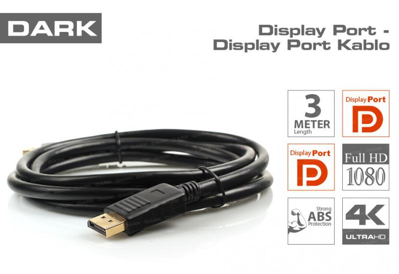 Dark DK-CB-DPL300 Display Erkek To Display Erkek